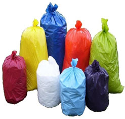 COLOURED GARBAGE BAG